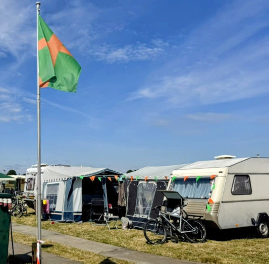 Normale kampeerplaats met stroom
