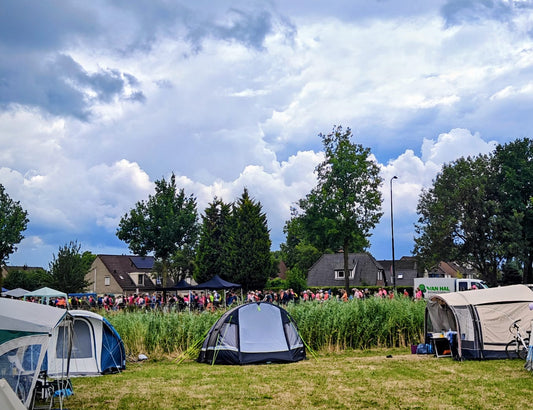 Kleine Kampeerplaats met stroom